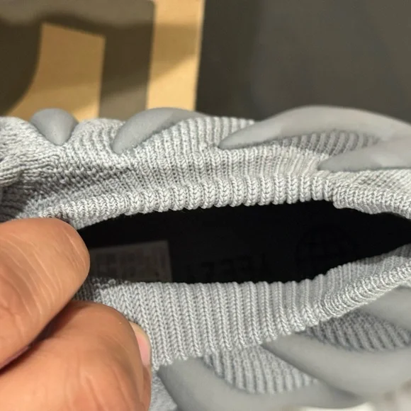 Adidas Gray Athletic Shoes with Unique Sole Design - Picture 5 of 6